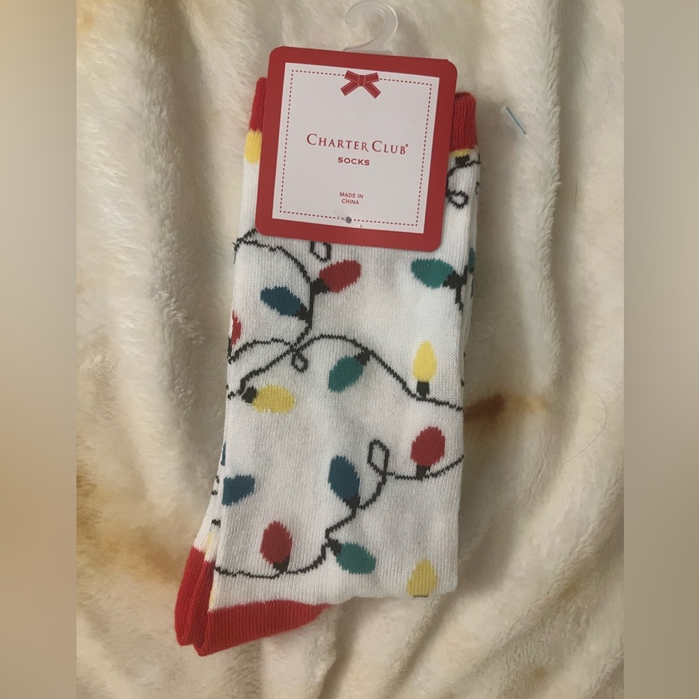 NWT Long Holiday Socks